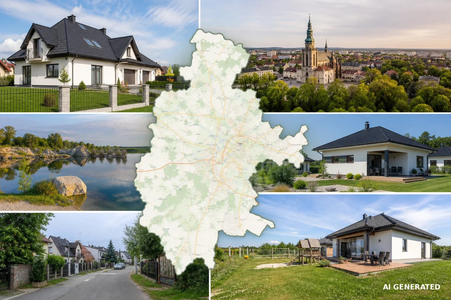 Domy na sprzedaż powiat częstochowski – najpopularniejsze miejscowości i ceny